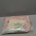 BALEINE Laundry Hamper with Lid, Tall Laundry Baskets with Bamboo Pull Handles, Large Laundry Bin with Internal Support (26 Gal/100L, Pink Pinstripe)