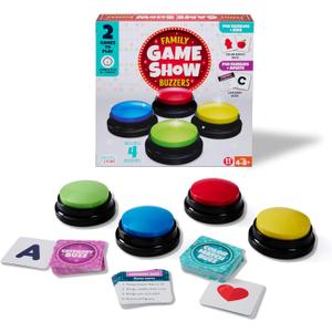Chuckle & Roar Category and Matching Family Game Night Buzzers