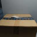 4 Mil Heavy Duty (11-1/2 Ft x 11-1/2 Ft.) Industrial Grade Waterproof Car Auto Motorcycle Tarp Tent Garage Shop Barn Tight Weave & Lamination