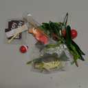 21 PCS Gone Fishing Cake Toppers Fisherman Fish Cake Decoration for Gone Fishing Themed Party Supplies Decor