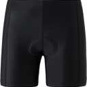 Kids Padded Bike Shorts Girls Cycling Biking Pants 3D Padding Bike Shorts for Boys (Black) 7-8Y