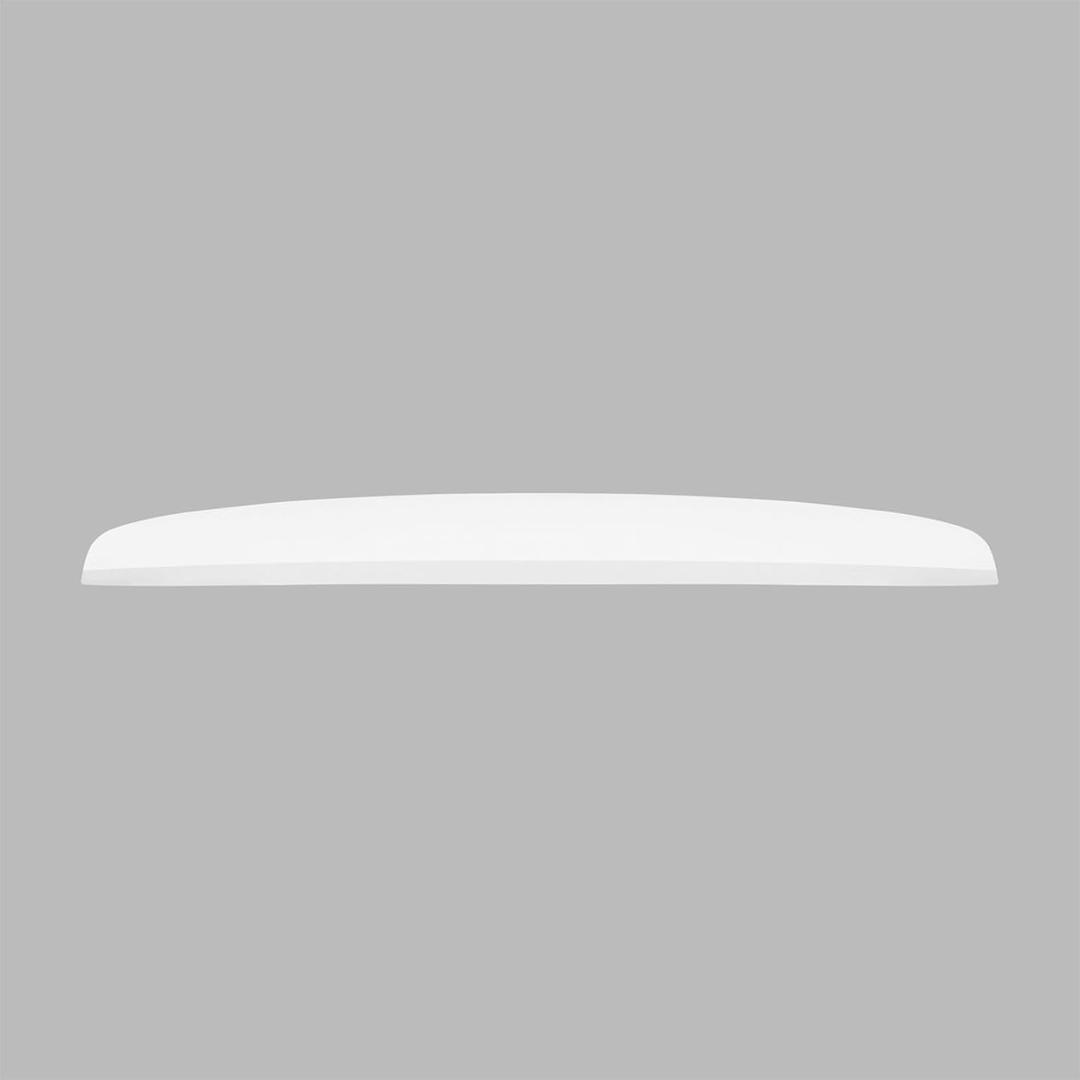 ciiyaa Dashboard Cover for Tesla Model Y 2025-2026/3 2024-2026 (Matte White 1pcs - Long Trim, Model Y(25-26)/3(24-26))