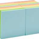 Amazon Basics Square Sticky Notes, Office Supplies for Desk, 3-x-3-inch, 24-Pack, Assorted Colors