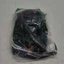 Spooktacular Creations Halloween Black Spiked Rock in Roll Wig with Earrings and Necklace,80s Diva Wig Women Rockstar for Adult Big Spiky Hair Black Rock Star Costume Cosplay Dress-up Party Accessory