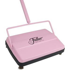 Fuller Brush 17028 Electrostatic Carpet & Floor Sweeper - 9" Cleaning Path - Lightweight - Ideal for Crumby Messes - Works On Carpets & Hard Floor Surfaces - Pink
