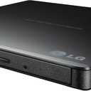 LG GP65NB60 8X USB 2.0 Super Multi Ultra Slim Portable DVD Writer Drive +/-RW External Drive with M-DISC Support - Black