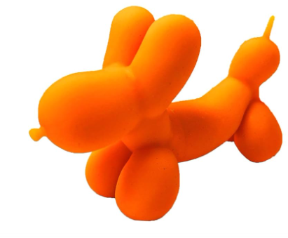 JA-RU Stretchy Balloon Dog Toy, Irresistible Squish Super Stretchy & Twisty Toys for Kids. Animal Squeeze Party Favor. Sensory Stress Relief Fidget Easter Basket Stuffers.