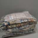 nunubaby Washable Pee Pads for Dogs, Stylish, Non-Slip and Leak-Proof Pee Pads. Reusable Potty Pads for Dogs for Crates and Floors.(Beige/Multi, 36" x72" )