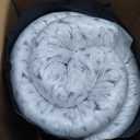 KSIIA Washable Dog Bed Deluxe Plush Dog Crate Beds Comfy Kennel Pad Anti-Slip Pet Sleeping Mat for Large, Jumbo, Medium, Small Dogs Breeds, 29" x 21", Gray (Grey)