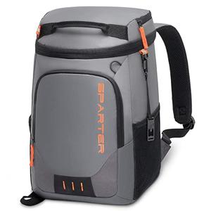 SPARTER Backpack Cooler Insulated Leak Proof 33 Cans, 2 Insulated Compartments Thermal Bag, Portable Lightweight Beach Travel Camping Lunch Backpack for Men and Women