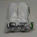 50 Strong Sports Water Bottles  Reusable 22 oz BPA-Free Plastic Bottles with Pull Top Cap  Made in USA  Top Rack Dishwasher Safe  Fits Most Bike Cages Brand (Clear)