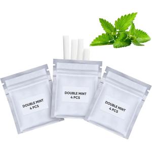 Double Mint,3 Packs,to Help Break Bad Habits Naturally | 12 Cores Total
