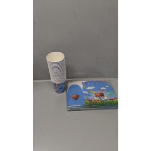 Glad for Kids Paw Patrol Paper Cups Disposable Paper Cups, Blue, 20 Count for Kids Paw Patrol Paper Box | Disposable Paw Patrol Boxes for Kids