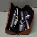 5 in 1 Hot Air Styler- 110,000 RPM Ionic Straighter, High Speed Hair Dryer, Volumizer & Auto-Wrap Curlers, Frizz-Free Styling Tool, Hair Styler Gift Set with Travel Bag