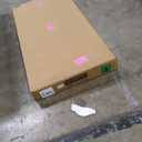 Aquzee Computer Desk with Hutch Bookshelves, 55 Inch Home Office Writing Desk with Space Saving Design, Gaming Table Organized Desk with Storage Shelves Bookshelf Easy Assemble, Rustic Brown