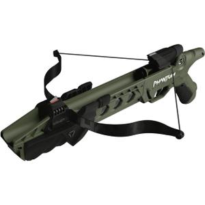 BARNETT Phantum Series Suction Crossbow, Pump Action Suction Dart Crossbow Flies Over 30 Feet, Safe Indoors & Out, Ages 8+, (OD Green)