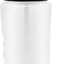 1 Liter Water Bottle with Straw | Hockey Water Bottle with Long Straw | Easy Squeeze Bottles + Built In Finger Grip | BPA-Free Sports Water Bottle for Football, Lacrosse & Boxing | Made in USA