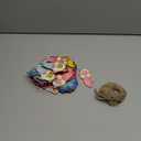 Barydat 36 Pcs Spring Ornaments for Tree Spring Wood Hanging Ornaments Flower Butterfly Gnome Decorations for Small Tree for Home Yard Garden DIY Craft Colorful Party Favor