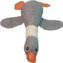 Soft and Cuddly Plush Squeaky Toy for Dogs & Cats - Perfect Chew Toy for Playtime, Interactive Fun, and Comfort  Ideal Pet Gift for All Breeds (Gray)