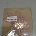 FmiyunEea Happy Birthday Cake Topper- Glitter Happy Birthday Cake Decor, Handmade Anniversary/Birthday Party Supplies (Pink)