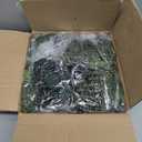 2PCS 9FT Christmas Cedar Garland with 100 Led Lights, Full 240 Pine Branches, Realistic Garland Artificial Greenery for Fireplace,Wall Indoor Outdoor Decorations