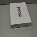 GOTOGO Women's Mary Jane Shoes (8.5, White Patent)