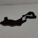 rabbitgoo Dog Harness, No-Pull Pet Harness with 2 Leash Clips, Adjustable Soft Padded Dog Vest, Reflective No-Choke Pet Oxford Vest with Easy Control Handle for Large Dogs, Black & Red, L