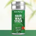 2 x Hair Wax Stick for Strong Hold & Flyaway Control - Edge Control Slick Back & Frizz-Free Styling Gel for Women, Men, Teen Girls & Kids - Natural Beeswax Smoothing Stick Wax for All Hair Types (2.7 Oz) (2.7 Ounce (Pack of 1))