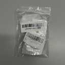 Geesatis Square Recessed Sliding Closet Door Finger Flush Pulls,Pocket Door Handles,Outter Diameter 1.6X1.6inch,Barn Door Handles,Drawer Pulls(White,2 Pack)