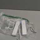 TIANHOO Remote Controller for Wii & Wii U, with Silicone Case and Wrist Strap, 2 pack (White)