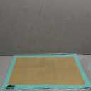 GORILLA GRIP Reusable Nonstick Silicone Baking Mat, 2-Pack, 20.5x14.62, 2/3 Sheet, BPA-Free Oven Safe Food Liner for Cookie Sheets, No Mess Easy Clean Pastry Mats, Holiday Baking Essentials, Mint