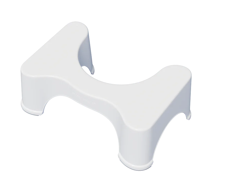 Squatty Potty The Original Bathroom Toilet Stool Height, 
ORIGINAL 9"
, White