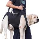 Full Body Lift Harness for Dogs,Canine Support Rehabilitation Dog Carrier Slings with Handles,Adjustable Lifting Straps Full Body Dog Lifting Harness (Large)