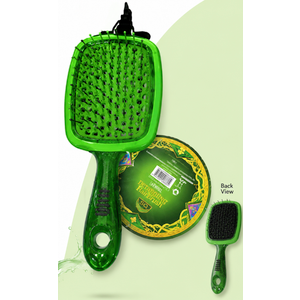 Wicked, Hair Brush, Green ,3 Pack
