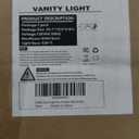 Kichler Harmony 24.5" Vanity Light in Brushed Nickel, 3-Light Traditional Bathroom Vanity with Clear Glass, (24.5" W x 8.25" H), 45894NI