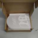 Arched Clear Acrylic Guest Book Signs, 8x10 Inch Clear Wedding Signs 1/8" Thick and Stand, Modern Calligraphy White Lettering Arched Acrylic Sign for Wedding (Please Sign Our Guest Book, 8x10 Inch)