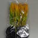 4 Pcs Thanksgiving Solar Lights Decorative Fall Outdoor Garden Autumn Solar Flowers Lights with 28 Realistic Wheat Ears Waterproof Decor for Yard Pathway Lawn Patio Garden Outdoor