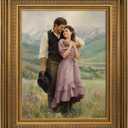 2.4" Wide Vintage Frame for 16x20 Rococo Abstract Paintings, Traditional Ornate Photo Frames for Art Lover Housewarming Birthday Wedding Grandparents Teacher Gift, No Cover & Back (Gold)