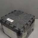 24Pcs Sound Absorbing Interlocking Floor Mats, 11 x 11 x 0.3 Inch High Density Piano Carpet Drum Rug, Non-Slip Anti Vibration Soundproof Pads, Grey