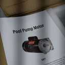 RAMATA B2854 Pool Pump Motor 1.5 HP, Compatible with Century B2854/B854 & Pentair WhisperFlo/Challenger/Pinnacle, 3450 RPM, 115/230V, 56Y Frame, Square Flange Replacement Motor for Swimming Pool Pumps