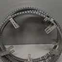 FIJVKNXY 4PCS 17.5" Quad Row RGB Dream Color Chasing LED Wheel Rim Lights, Waterproof App & Remote Control, Strobe/Flash Modes for Trucks, Cars