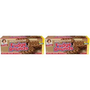 Little Debbie Fudge Rounds Big Pack, 24.1 OZ Box (Pack of 2), Best By Nov 2 25