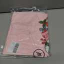 Christmas Shirts Women Magic Kingdom Christmas Shirt Merry Christmas Tshirt Holiday Graphic Short Sleeve Tops (XX-Large, Pink-lv)