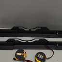 Wheel Alignment Tool with Tape Measures,Heavy Duty Toe Alignment Tool Plates,Car Front End Alignment Tool, Fast & Accurate Car Alignment Tool Kit (Black)