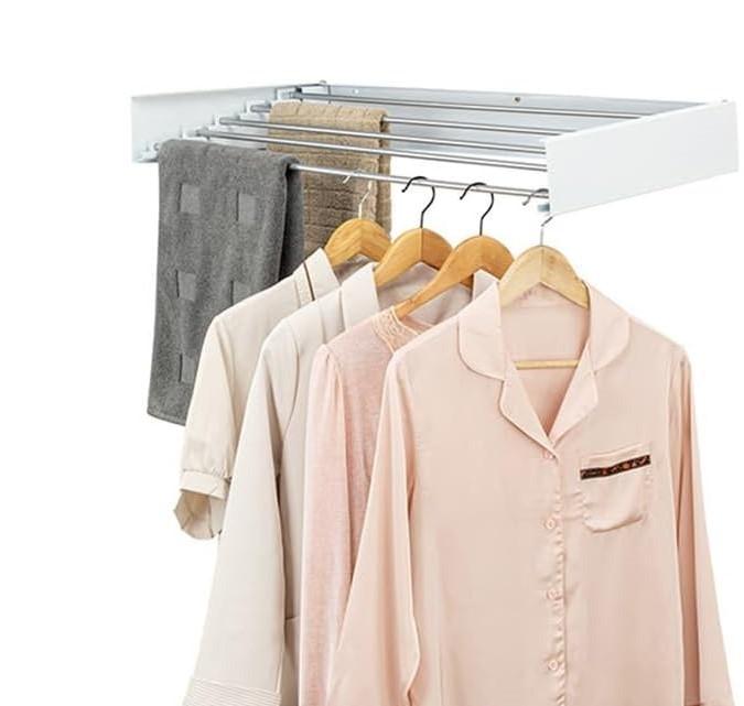  Wall Mounted Folding Clothes Drying Rack