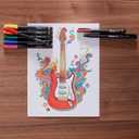 Sharpie Felt Tip Pens, Fine Point Pens (0.4mm), Felt Tip Markers, Assorted Colors, 12 Count - Journaling, Art, Drawing, Markers