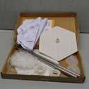 Tamodan Adjustable Balloon Column Kit Set Of 2, 78 Inch Balloon Tower Reusable Metal Telescopic Designballoons Tower Stand For Weddings, Birthdays, Baby Showers & Graduation Events