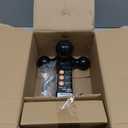 METOWARE Trailer Hitch Tri Ball Mount with 5/8" Hitch Pin, 1-7/8 Inch, 2 Inch and 2-5/16 Inch Tri Ball Hitch Fit 2 Inch Receiver, Hollow Shank Tow Hitch, Black