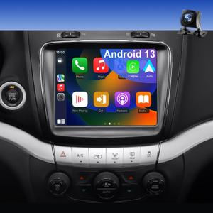 5GWifi Upgrade Car Radio for Dodge Charger 2011-2014, Journey 2011-2020, Chrysler 300 300C 2011-2014, Head Unit Touch Screen Stereo Wireless Carplay Android Auto GPS FM Camera (Only Fit 8.4in Screen)