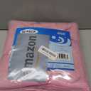 HOMEXCEL Pink Microfiber Cleaning Cloth, 50 Pack Cleaning Towels for Kitchen, Lint Free, Scratch-Free, Highly Absorbent, and Reusable Cleaning Rags for House, Window and Glass, Cars, 11.5 X11.5 inch